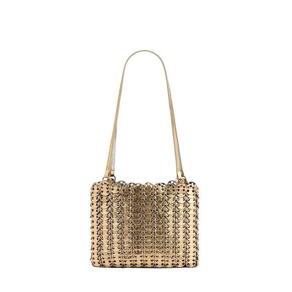 PACO RABANNE Handbags - Rabanne Women Gold And Silver 1969 Flip Bag Reversible Shoulder Bag